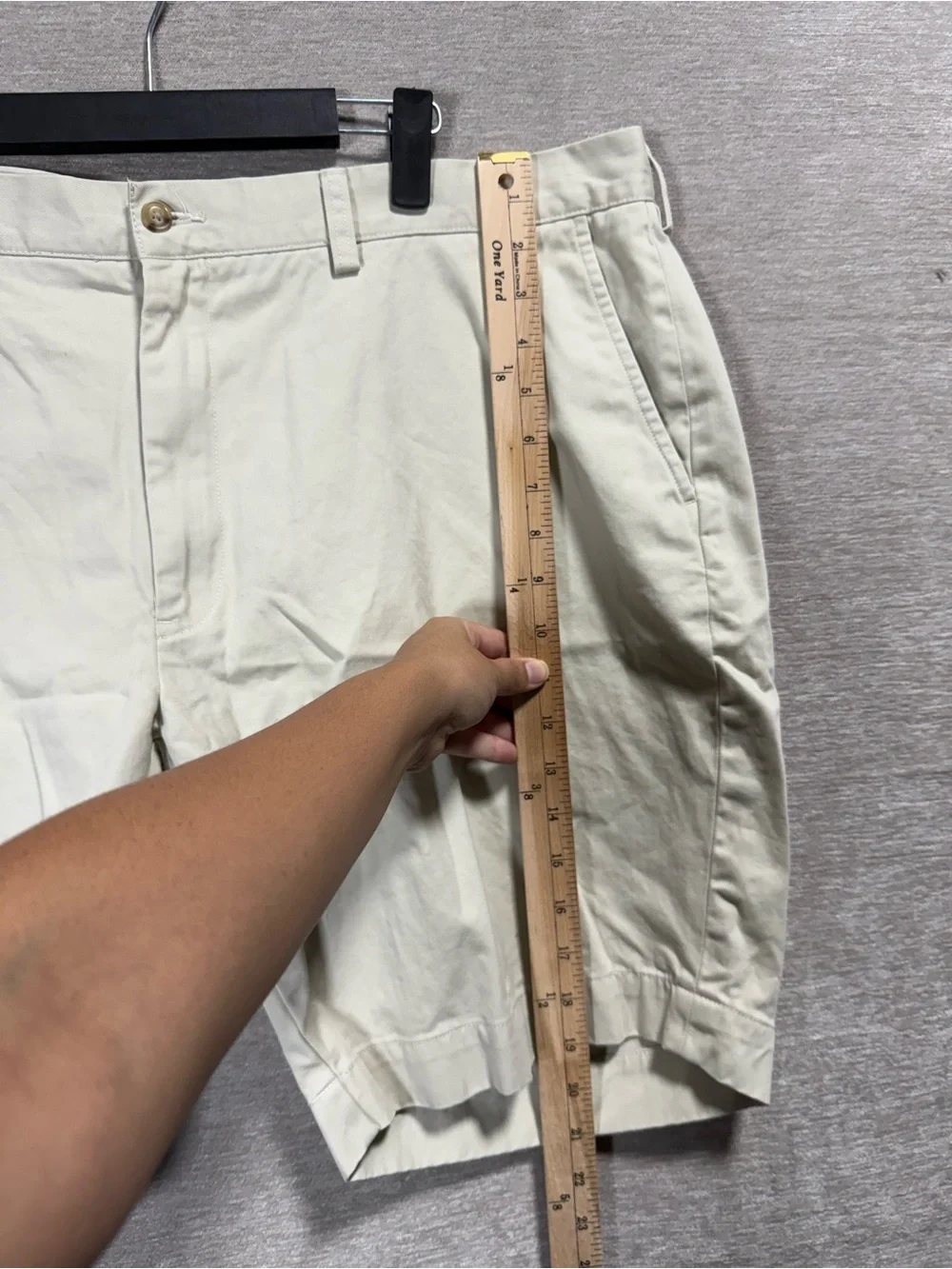 Polo Ralph Lauren Classic Fit 9” Chino Shorts Men’s 40 Beige Khaki Cotton